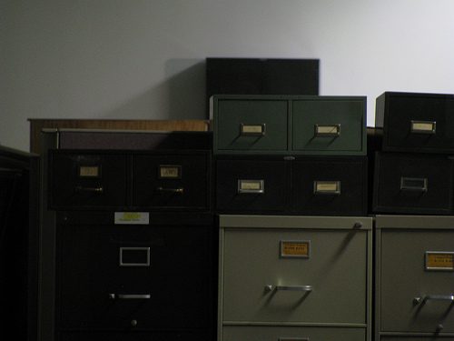 filing cabinet