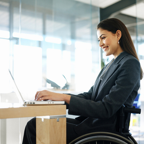 wheelchair office