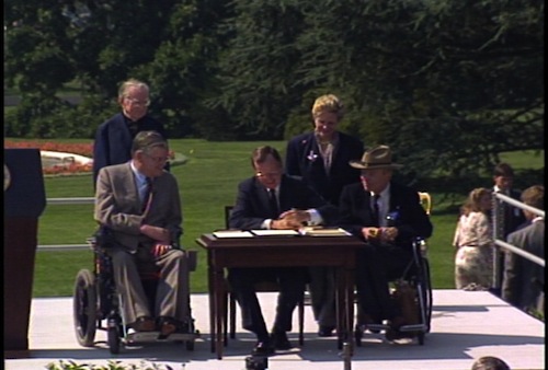 ADA signing ceremony