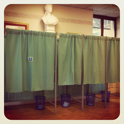 voting booth